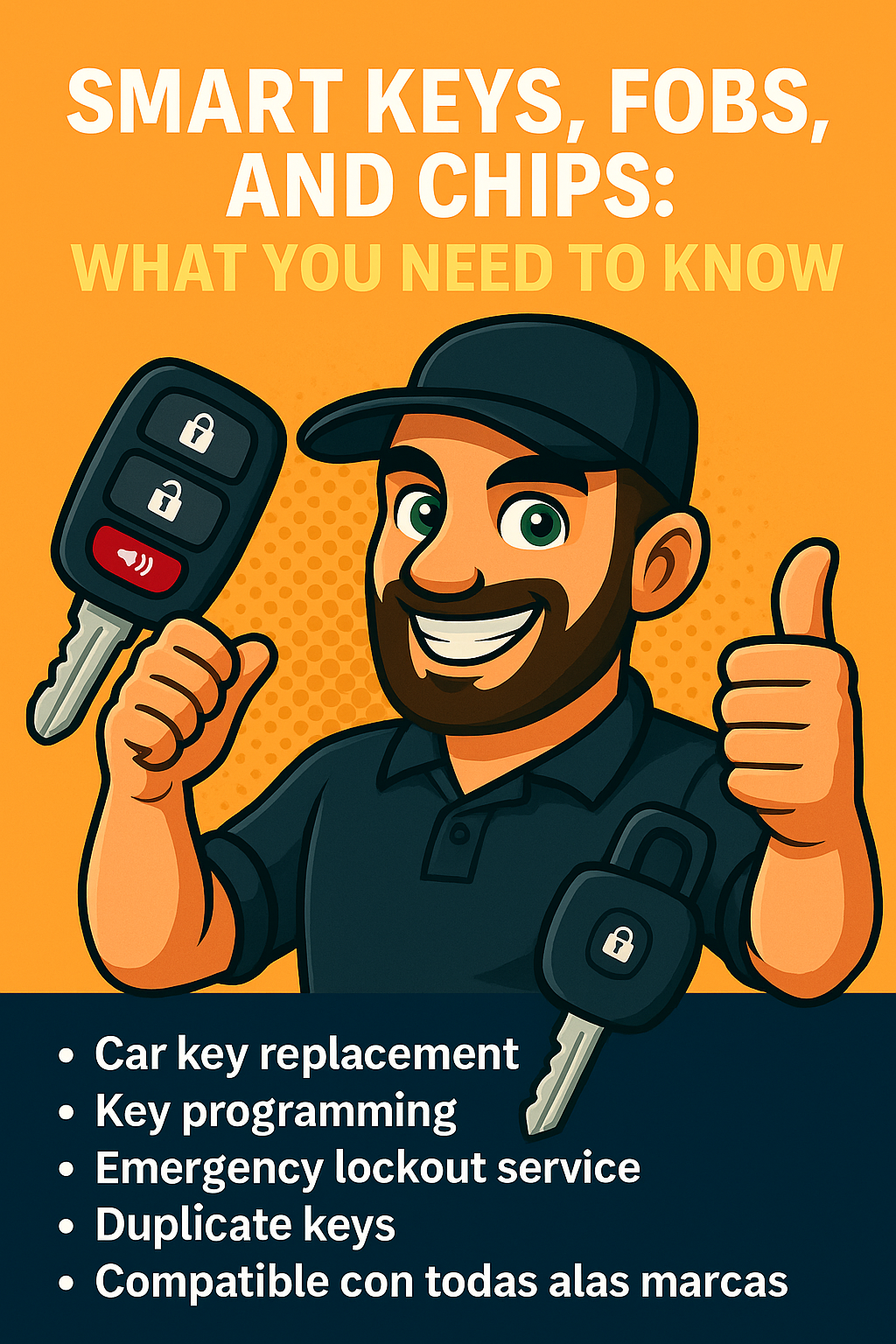 A Lenny Locksmith Explains Modern Car Keys and Replacements
