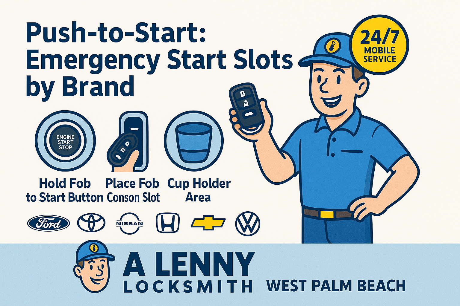 Push-to-Start “Emergency Start” Slots by Brand