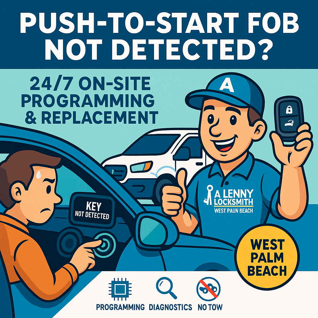 Push-to-Start Fob Not Detected?