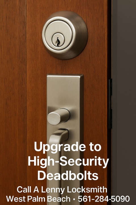 5 Signs It’s Time to Upgrade to High-Security Deadbolts