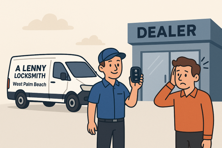 Why Mobile Locksmiths Are Faster Than the Dealer