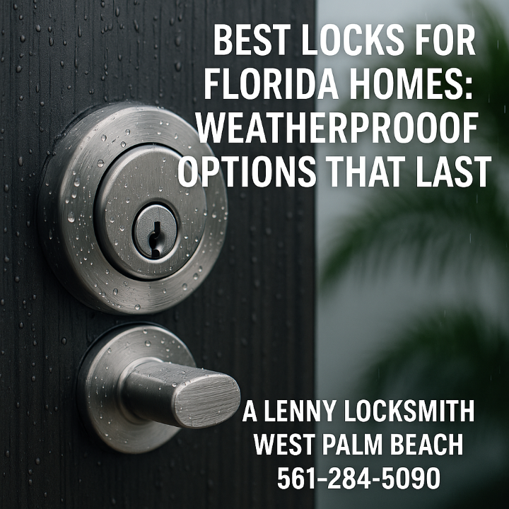Best Locks for Florida Homes: Weatherproof Options That Last