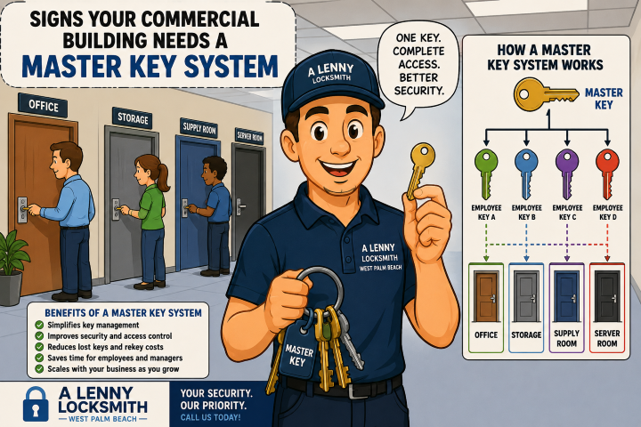 Signs Your Commercial Building Needs a Master Key System - Lenny The ...